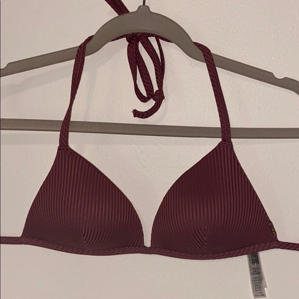 PINK Triangle swim top